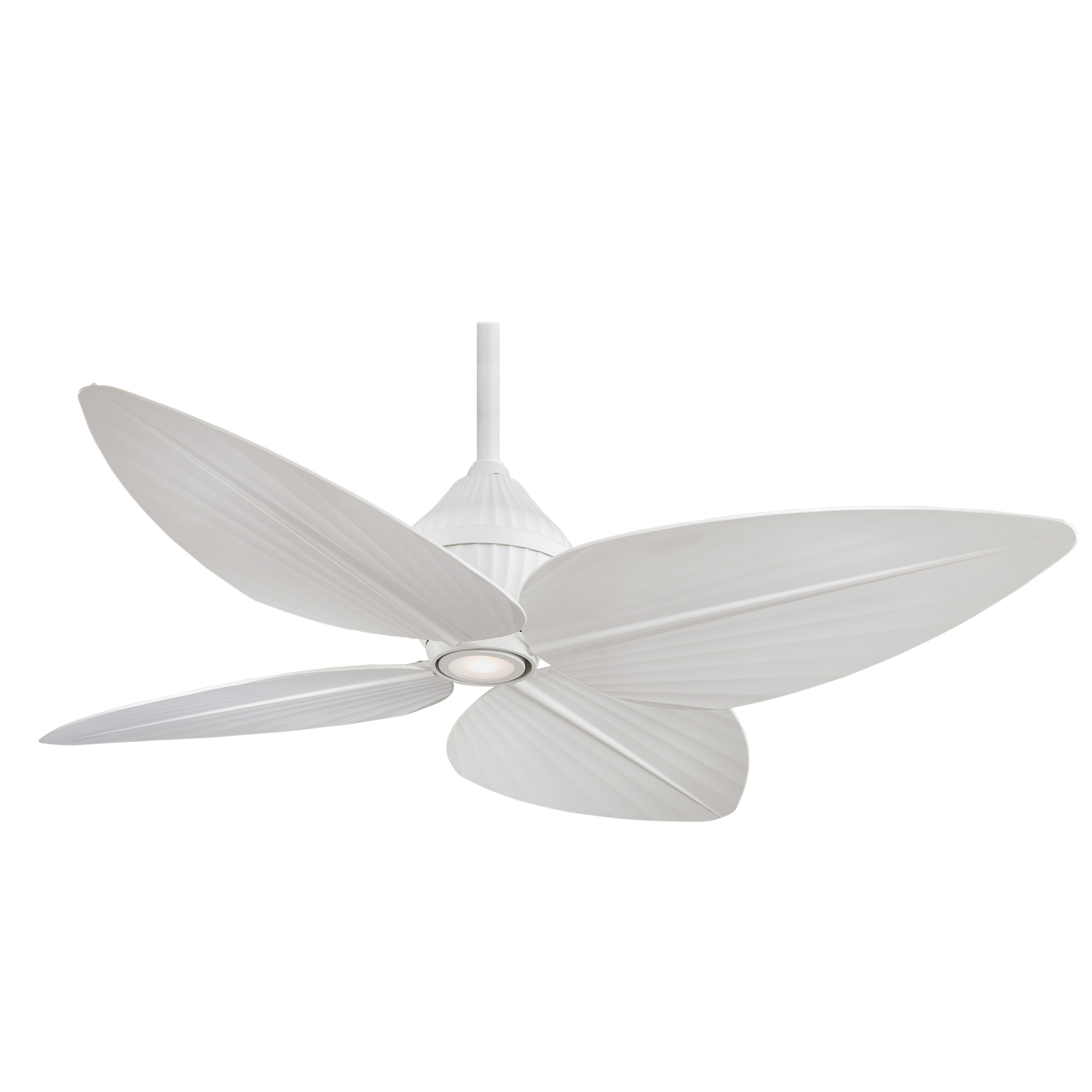 The Gauguin ceiling fan combines contemporary styling with efficient LED lighting. Its 52" blade span and integrated 500-lumen light with 93 CRI make it ideal for medium-sized rooms requiring both air circulation and quality illumination. - alternate view