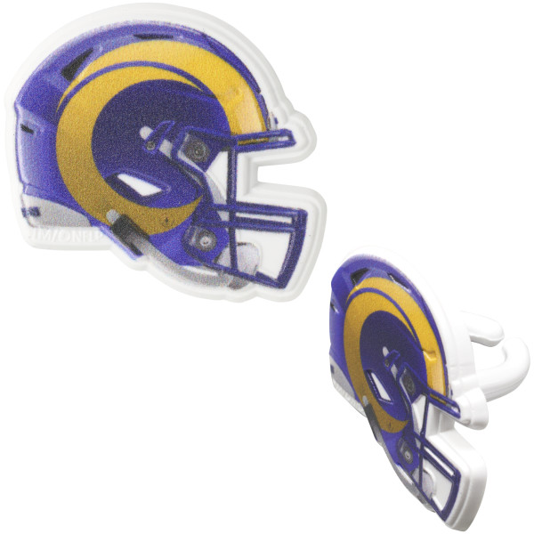 NFL Team Helmet Cupcake Rings