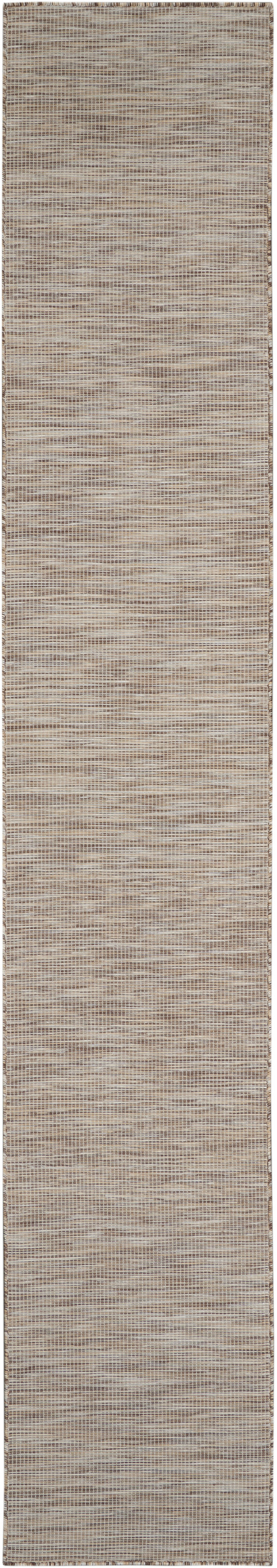 Nourison Positano 2'2" x 12' Beige Modern Rug