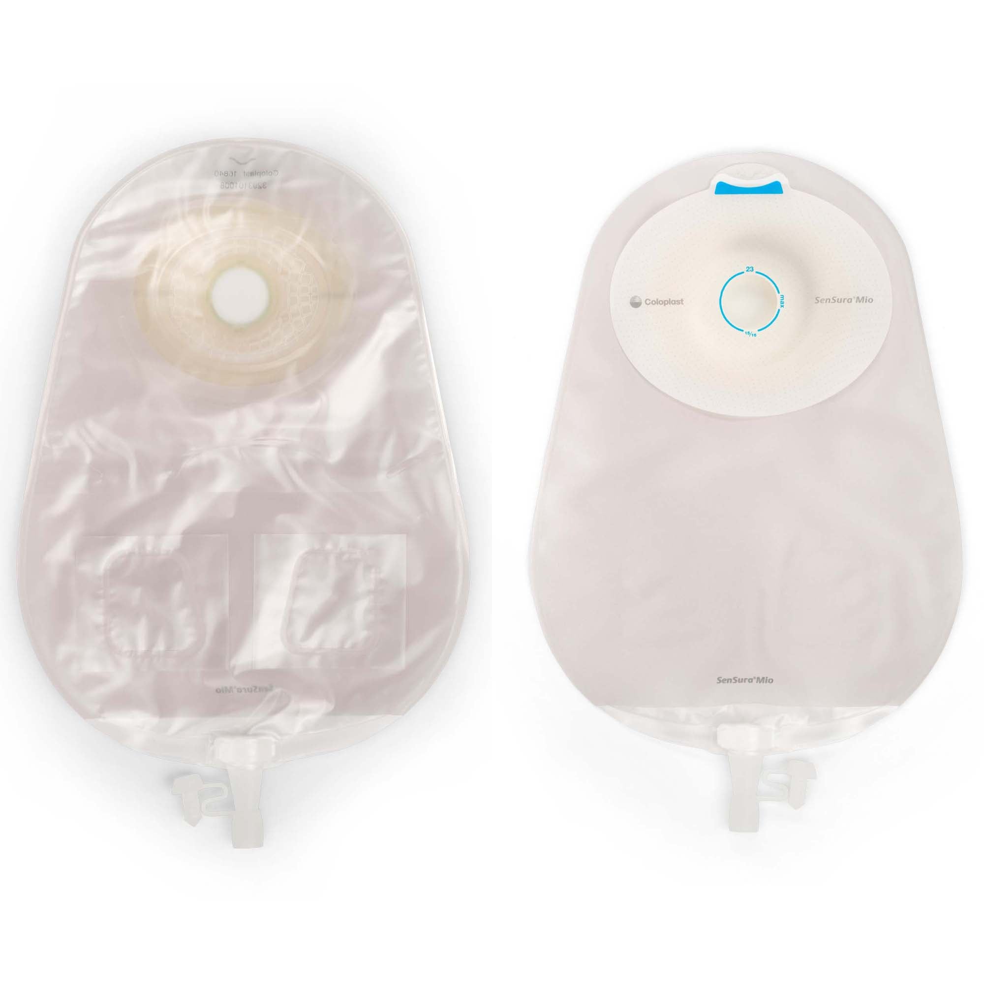SenSura® Mio Convex Light 1-Piece Transparent Urostomy Pouch, 28mm Stoma