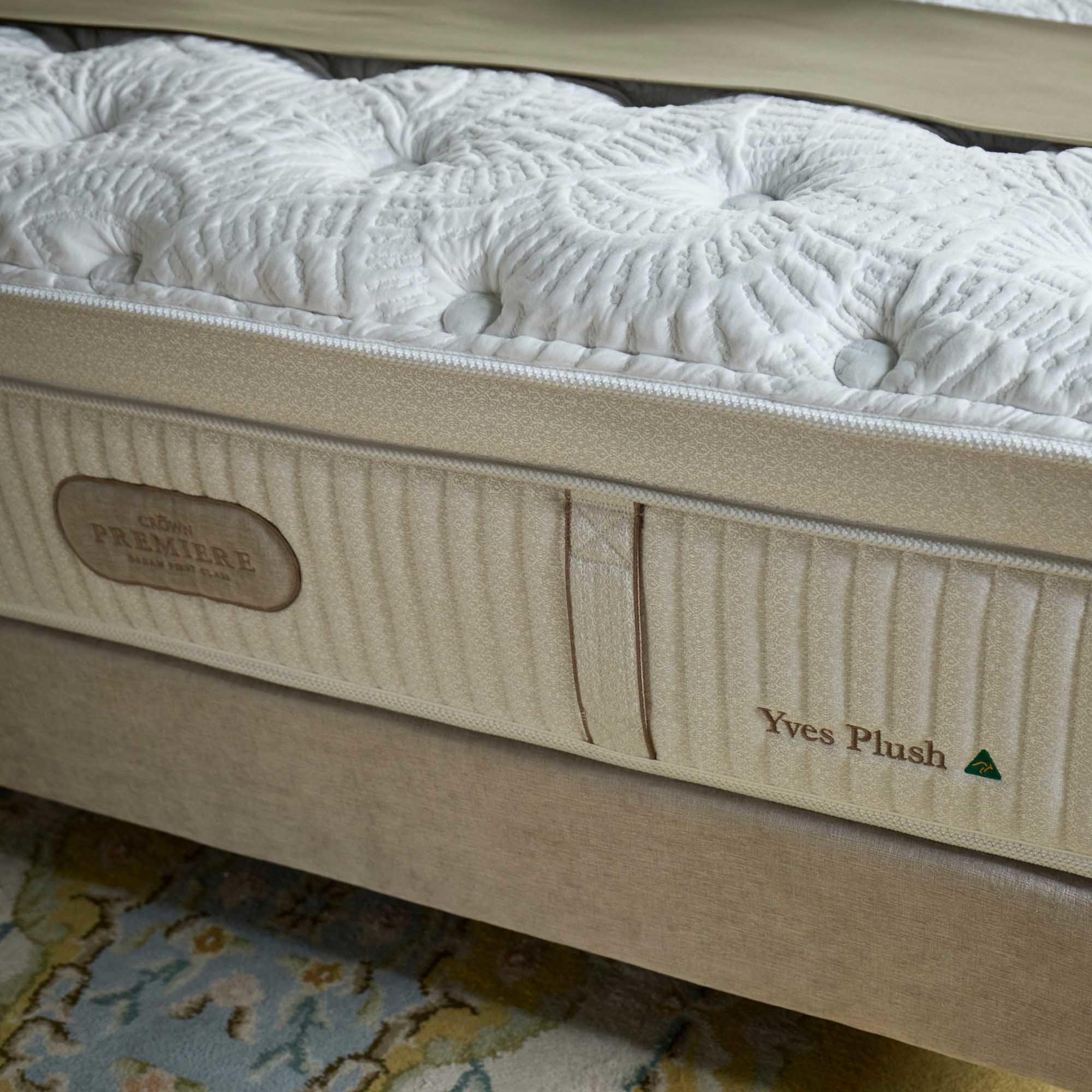 Detail image of the  Crown Posture Bedding Premiere Yves Mattress, Plush from Forty Winks