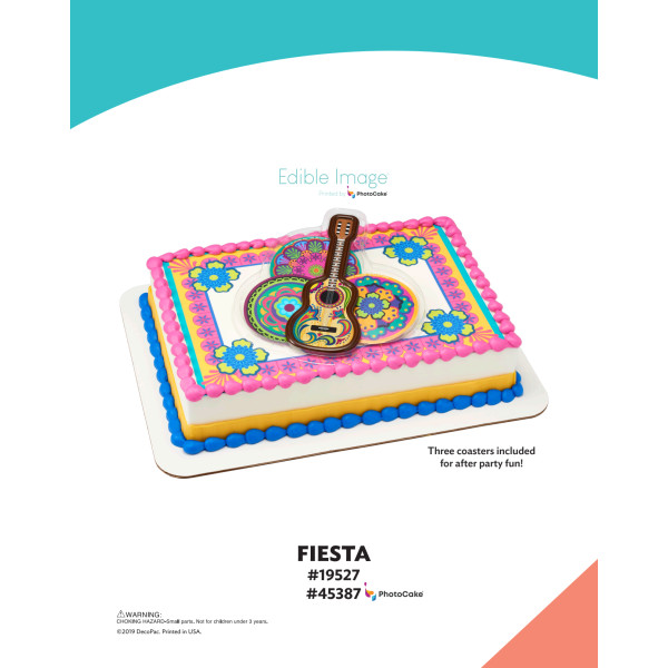 Fiesta The Magic of Cakes® PhotoCake® Enhanced Background Page
