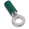 Sta-Kon® Ring Terminal Copper 16 to 14 AWG 600V Green 1.34 L x 0.63 W in.