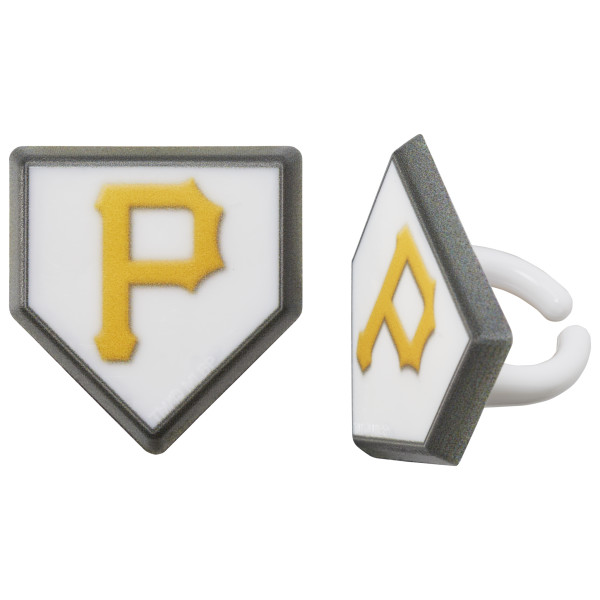 MLB® Home Plate Team Logo Cupcake Rings