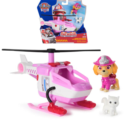 PAW Patrol Fire Rescue: Skye Rescue Fire Chopper with Action Figure