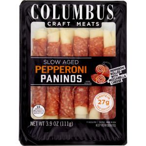 COLUMBUS® Pepperoni Paninos 12/3.9 oz • Hormel Foodservice