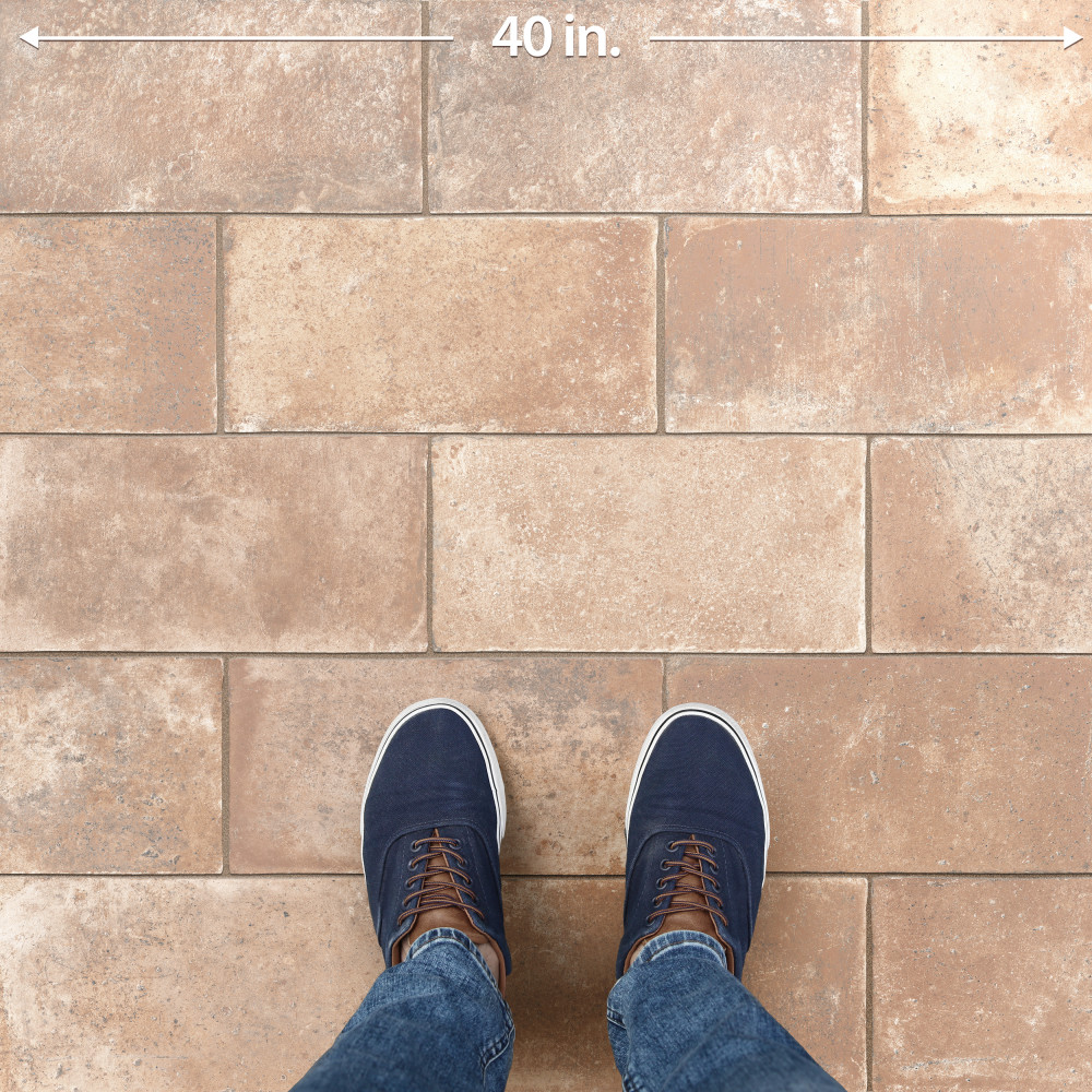 Toscana Montalcino 7-7/8 in. x 15-7/8 in. Porcelain Floor and Wall Tile