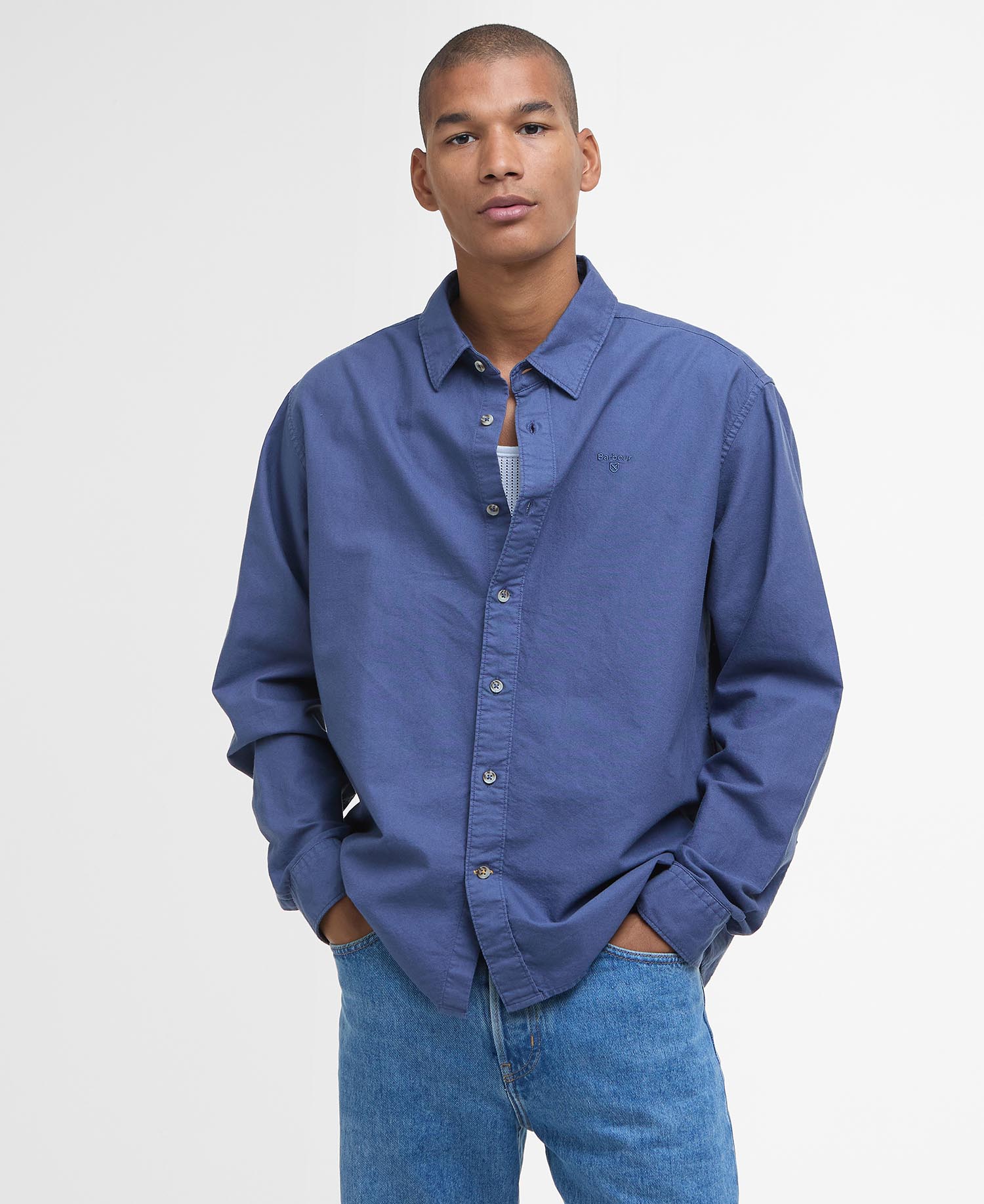 Hemd Oxford Garment Dyed Long-Sleeved Relaxed image number 0
