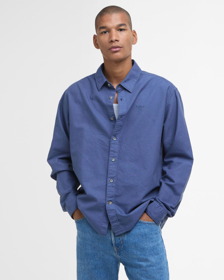 Hemd Oxford Garment Dyed Long-Sleeved Relaxed