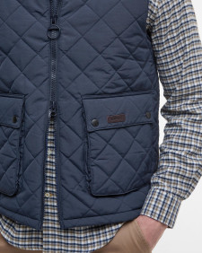 Fernwood Quilted Gilet Classic Navy