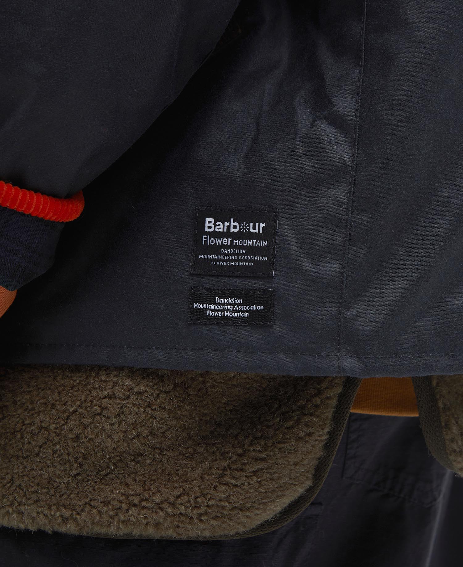 Barbour x Flower Mountain Oversized Transport Waxed Jacket image number 9