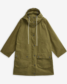 Barbour The Edit by Alexa Pattie Showerproof Parka Seaweed Salad/Ancient