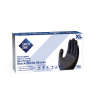 Supply Source, Safety Zone, Medical Grade Gloves, Nitrile, 4.25 mil, Powder Free, XL, Black