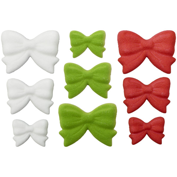 Holiday Bow Assortment Dec-Ons® Decorations