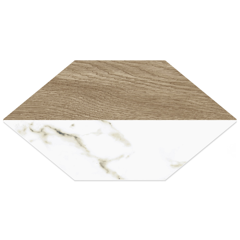 Llama Kayak Lagom Nature 6-1/2 in. x 12-1/2 in. Porcelain Floor and Wall Tile
