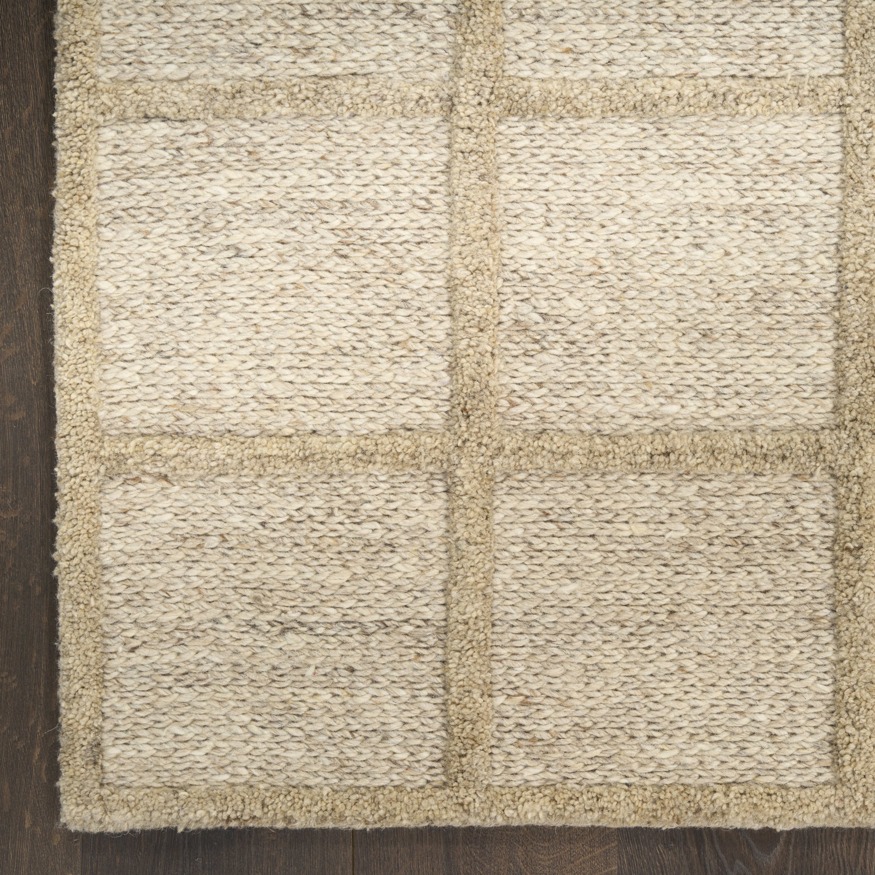 DKNY Pure Framework 2' x 3' Camel Modern Indoor Rug