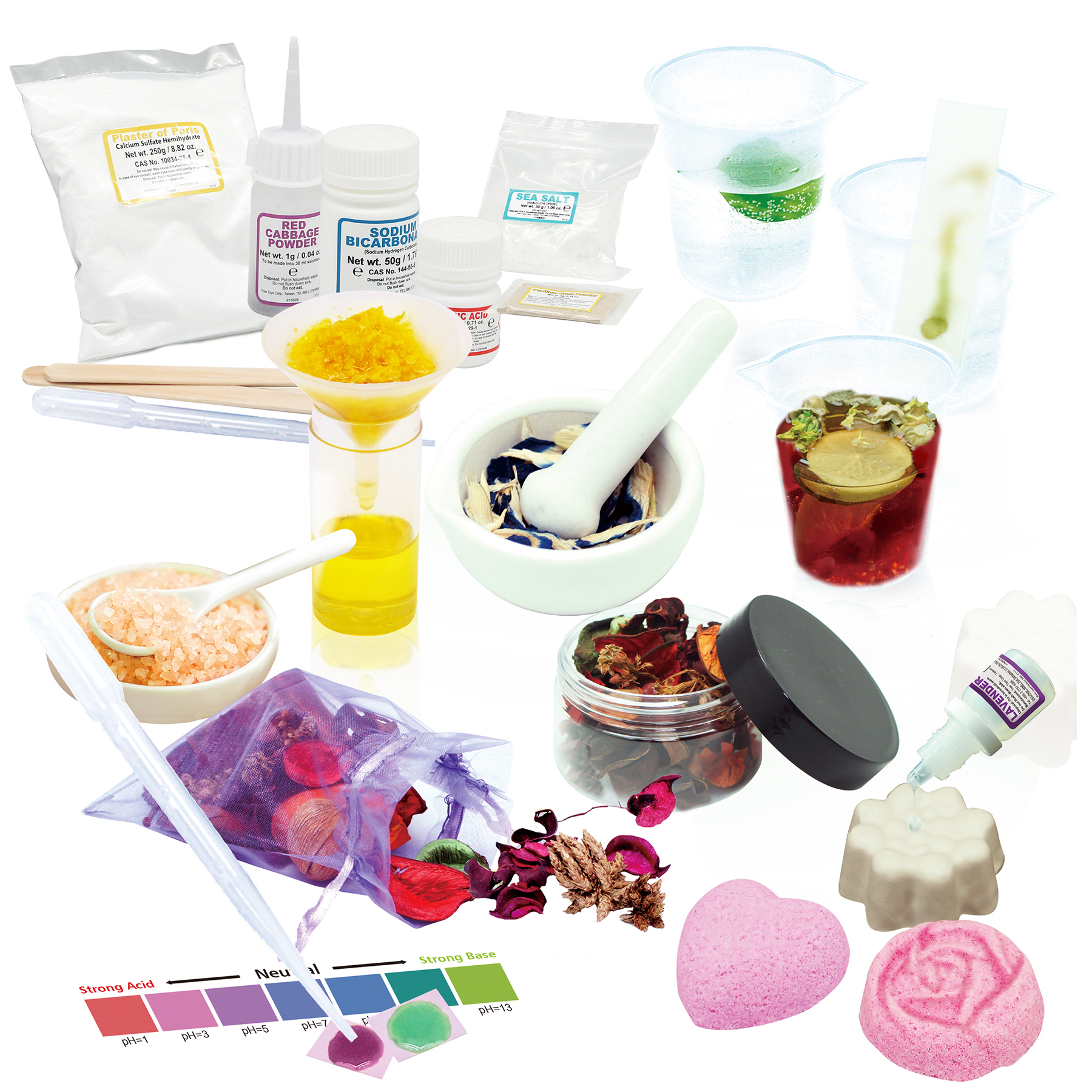 WILD ENVIRONMENTAL SCIENCE Natural Health and Well-Being - STEM Kit for Ages 8+ - Make Your Own Dream Pillow, Potpourri, Fragrance Diffusers and More image number null