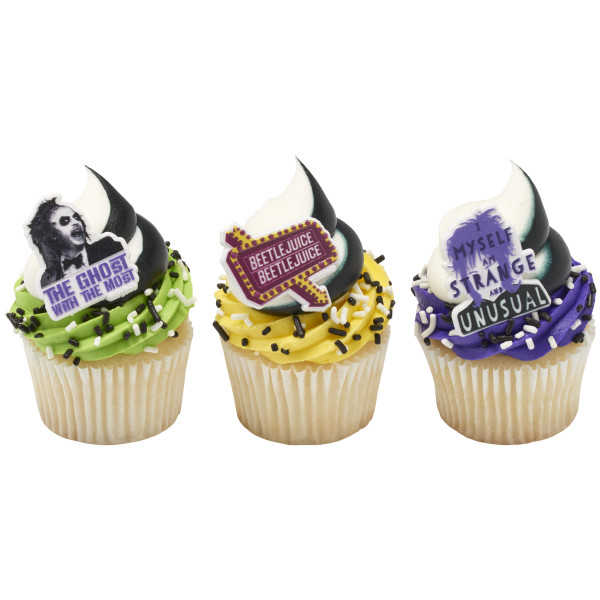 BEETLEJUICE Cupcake Rings