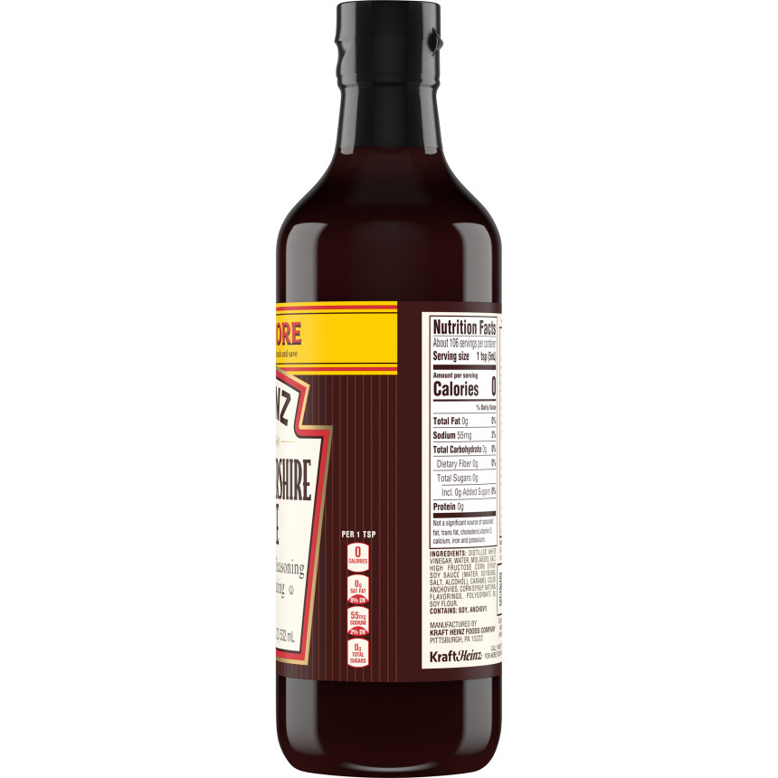 Heinz® Heinz Worcestershire Sauce, 18 fl oz Bottle Heinz®