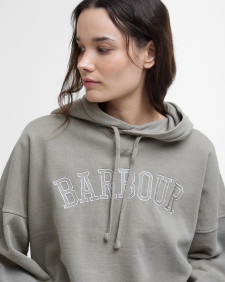 Katie Logo Hoodie Washed Khaki