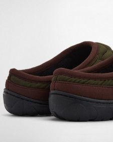 Outdale Slippers Olive/Brown