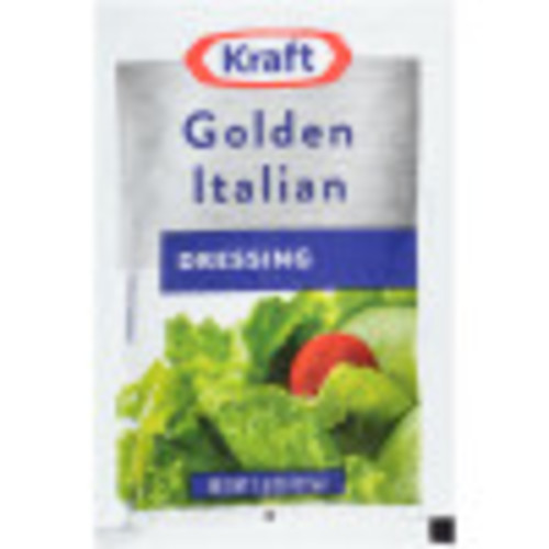 Kraft Golden Italian Dressing, 60 ct Casepack, 1.5 oz Packets