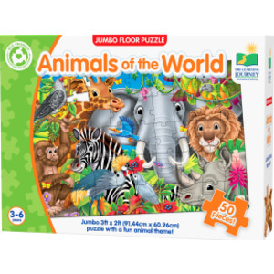 Jumbo Floor Puzzles - Animals of the World