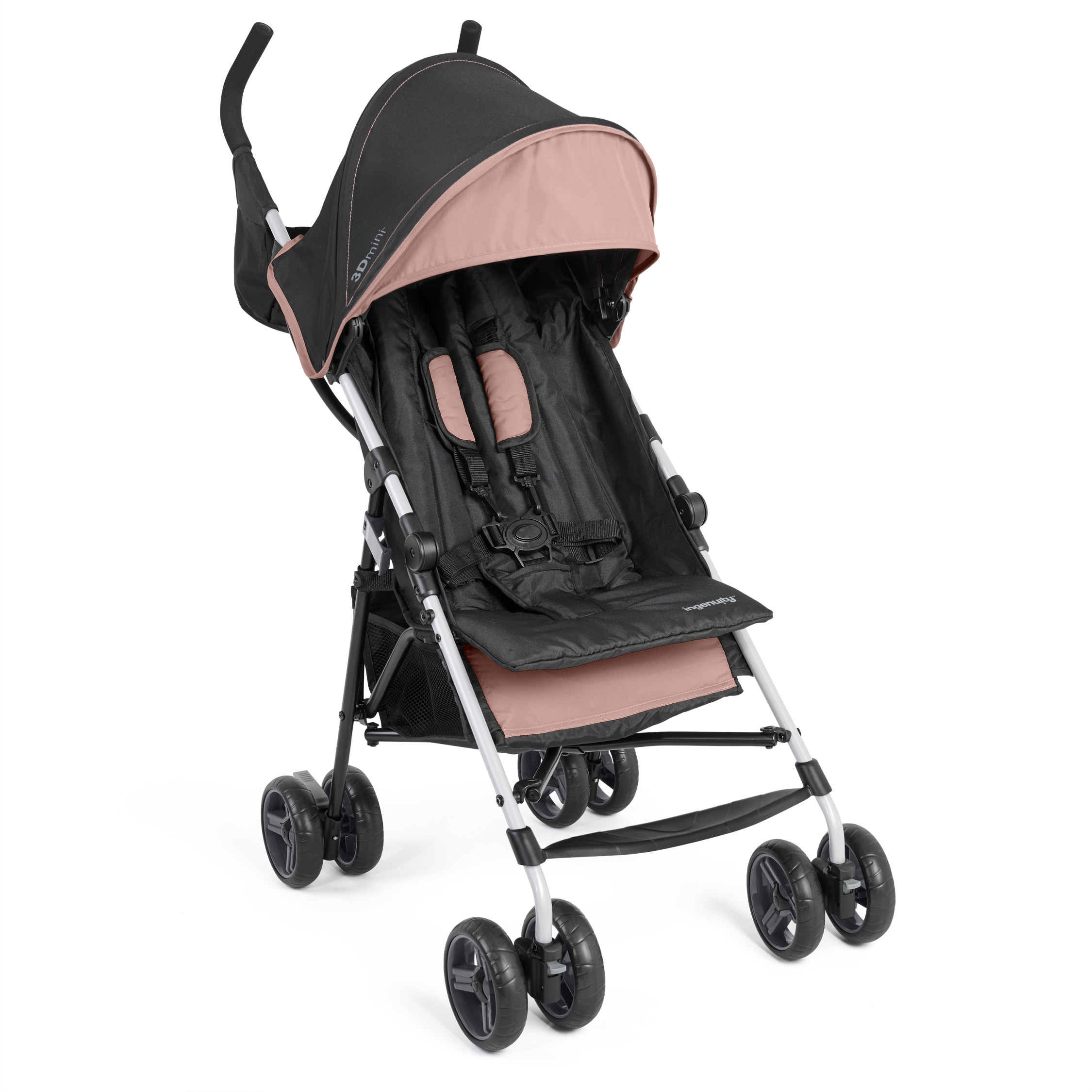 Ingenuity 3D Mini Convenience Stroller, Dusty Rose