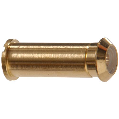 160 Degree Solid Brass/Bright Brass Door Viewer