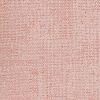 Woven fabric: tight linen-like weave in pale pink with small rust-red flecks; threads form a subtle horizontal and vertical grid. Fabric lies flat under even light in an extreme close-up.