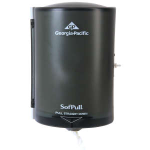 Georgia Pacific, SofPull® Junior,  Center Pull Towel Dispenser, Black