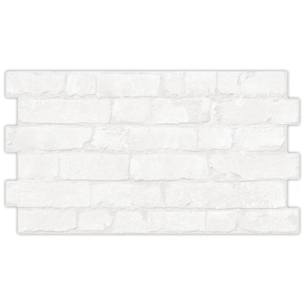 Manhattan Blanco 12-1/4 in. x 21 in. Porcelain Wall Tile