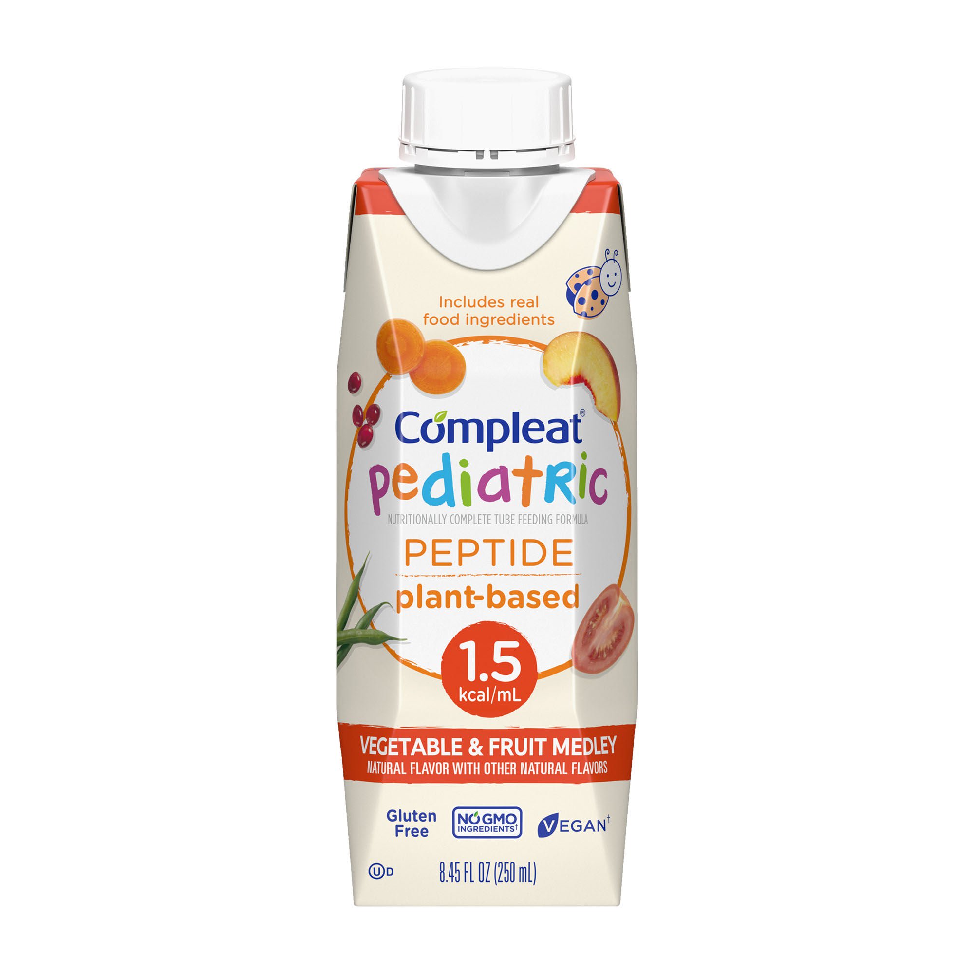 Compleat® Peptide 1.5 Nutritionally Complete Tube Feeding Formula, 8.45-oz.
