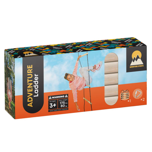 Adventure Sport Wood Rope Ladder