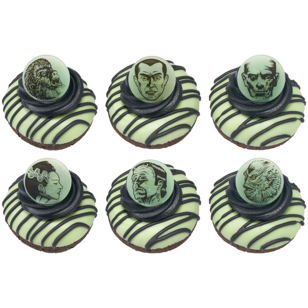 Universal Monsters Cupcake Rings