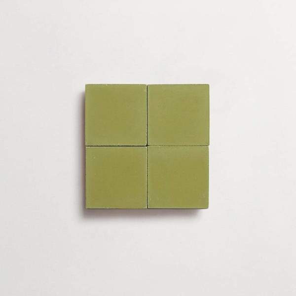 cement: solid | pixies | matte | olive | sample 
