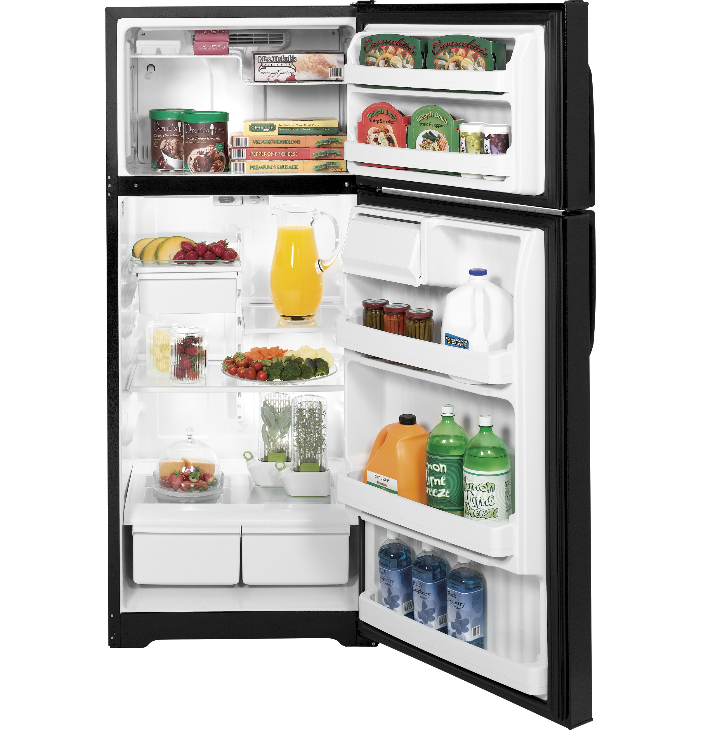 GE® ENERGY STAR® 18.1 Cu. Ft. Top-Freezer Refrigerator