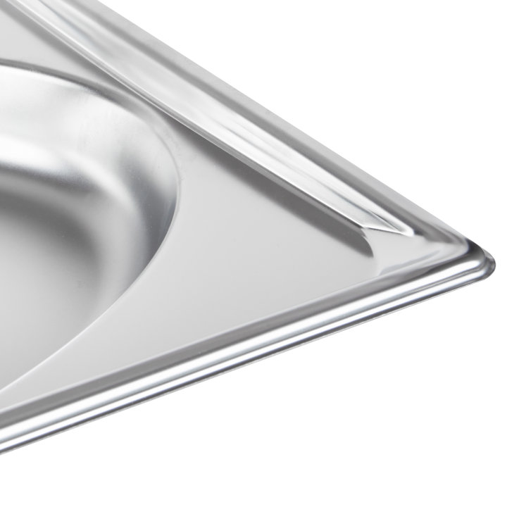 Full-size 2-inch-deep Super Pan® stainless steel super shape oval wild pan