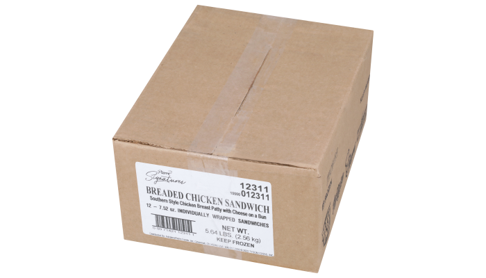 Pierre Signatures® Breaded Chicken And Cheese Sandwich_image_5