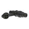 Watertite® Outdoor Plug With Locking Blade, 3-Pole, 4-Wire, Black