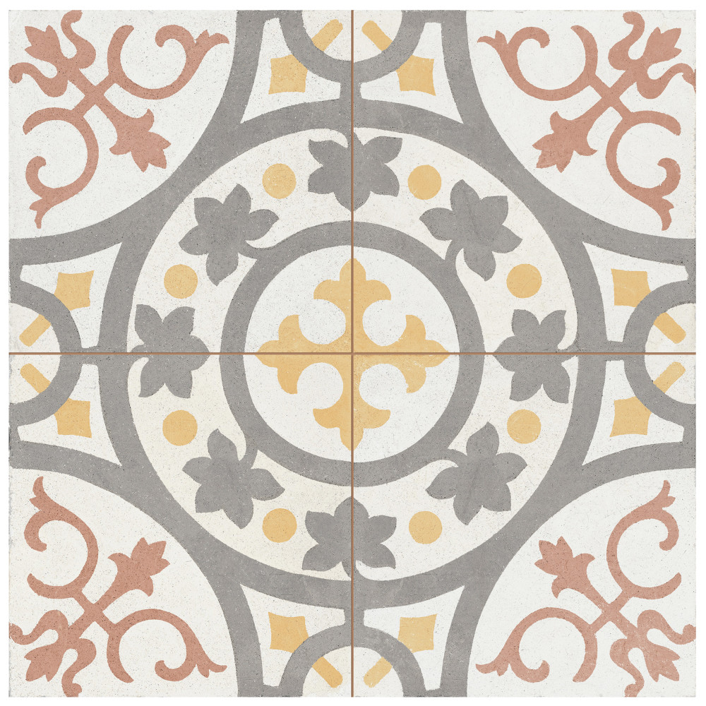 Kings Paname Trocadero 17-5/8 in. x 17-5/8 in. Ceramic Floor and Wall Tile
