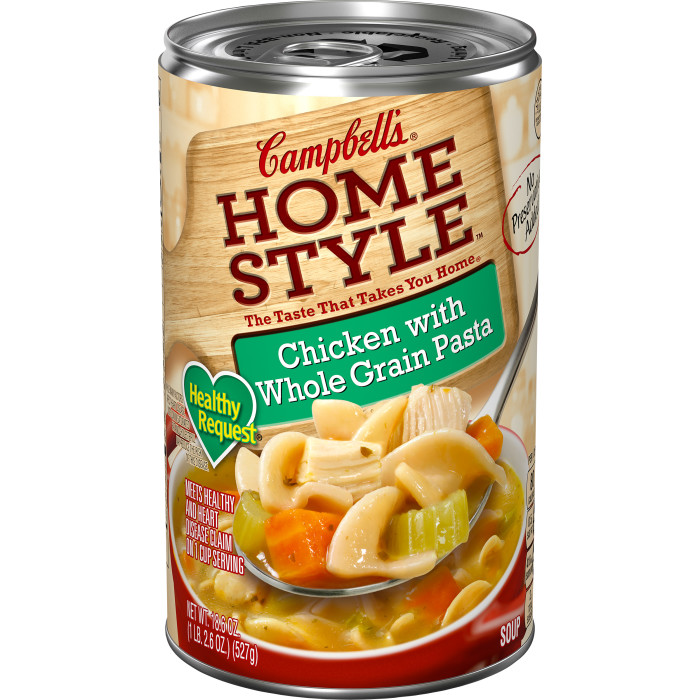Chicken with Whole Grain Pasta Soup