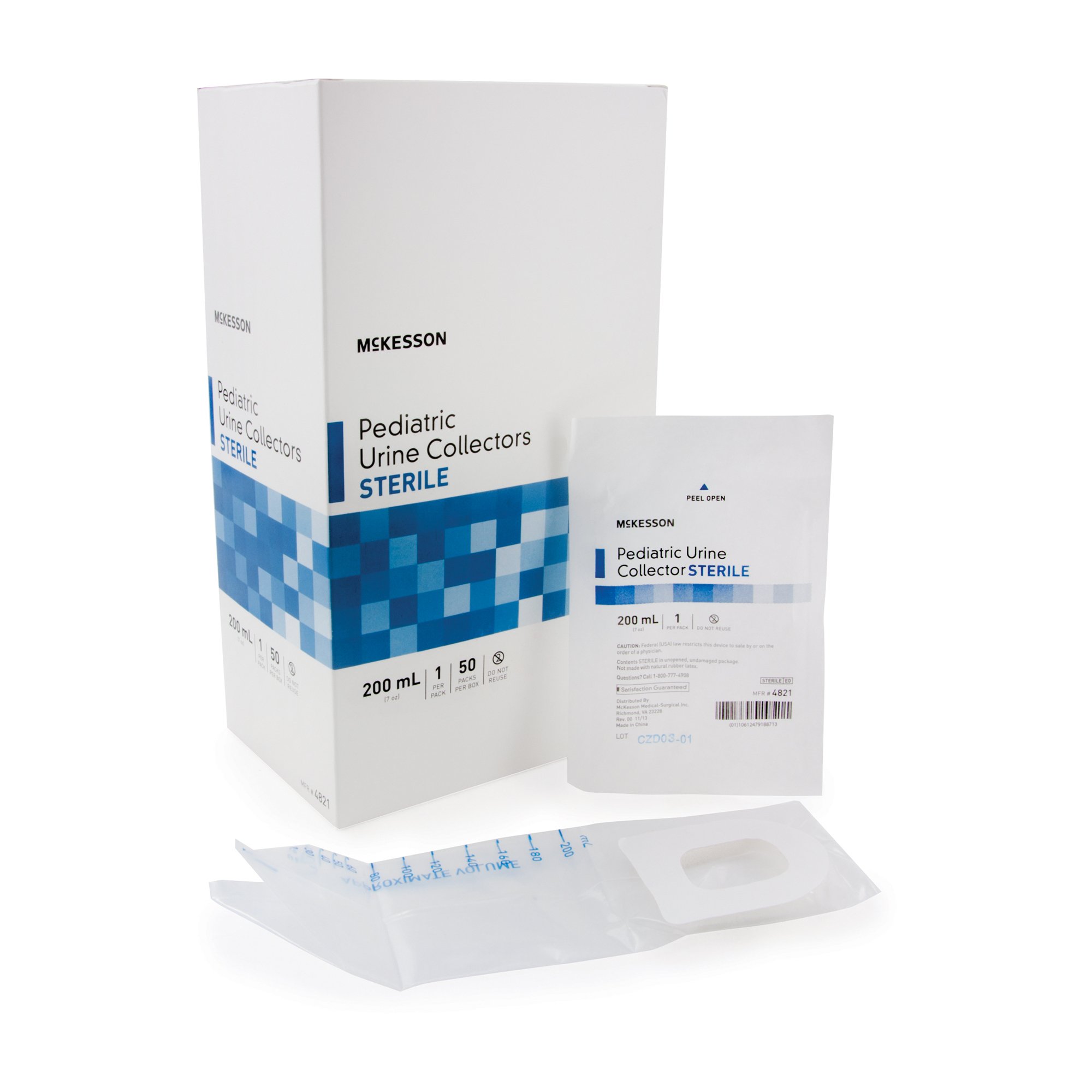 McKesson Pediatric Urine Collection Bag MK 883863