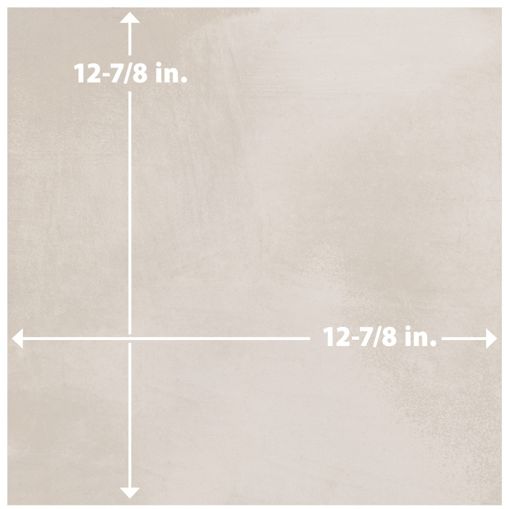 Bari Sand 12-7/8 in. x 12-7/8 in. Porcelain Floor and Wall Tile