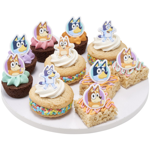 Bluey So Much Fun Cupcake Rings