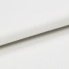 White canvas-like fabric folded diagonally, displaying a fine woven texture and overlapping edge; close-up studio view with soft, even lighting and neutral background emphasizing the weave detail.