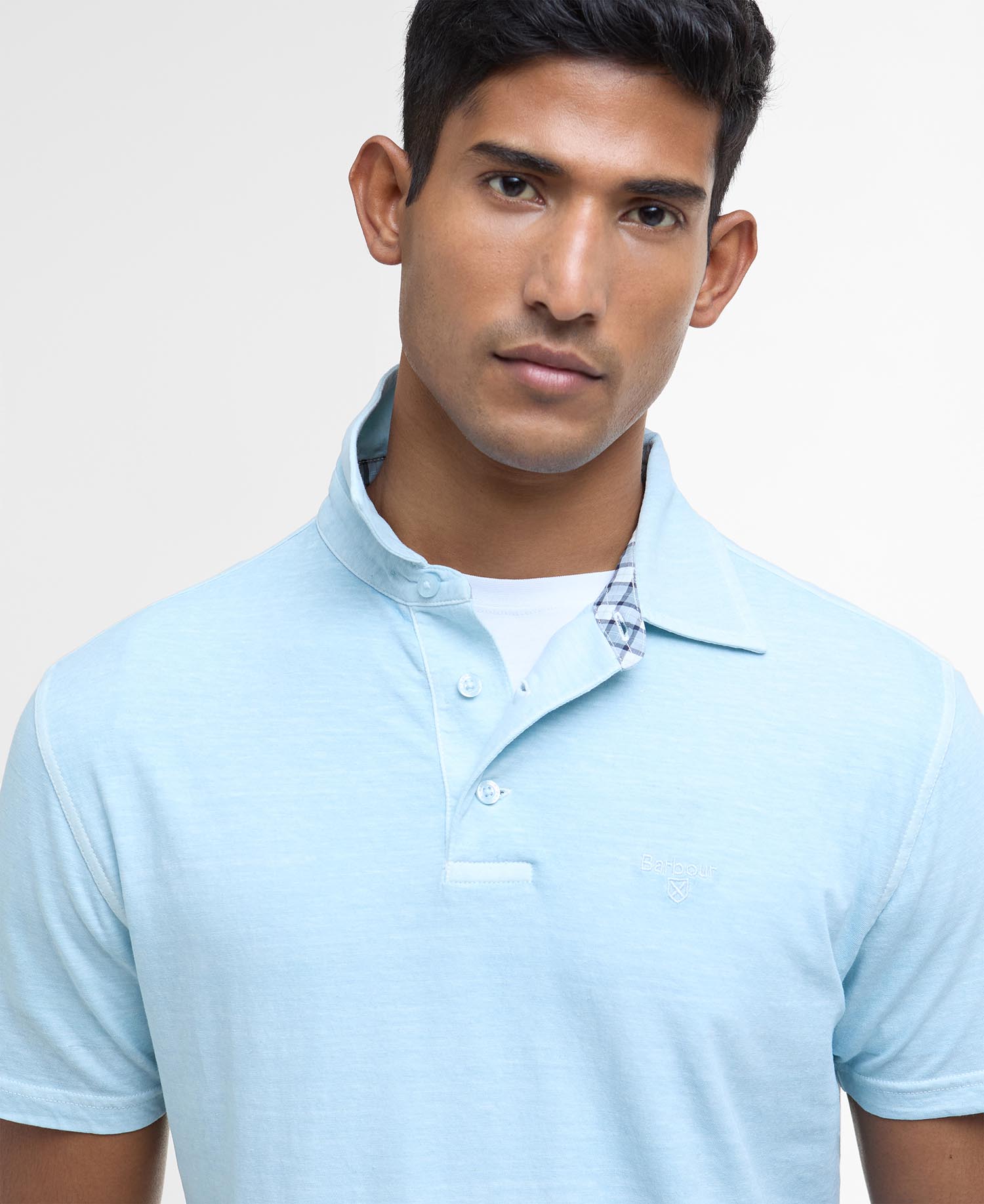 Drayton Linen Tailored Polo Shirt image number 3