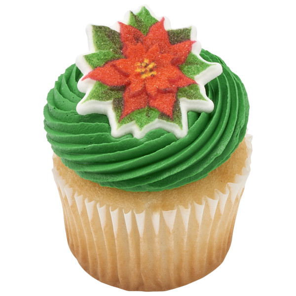 Poinsettia Dec-Ons® Decorations