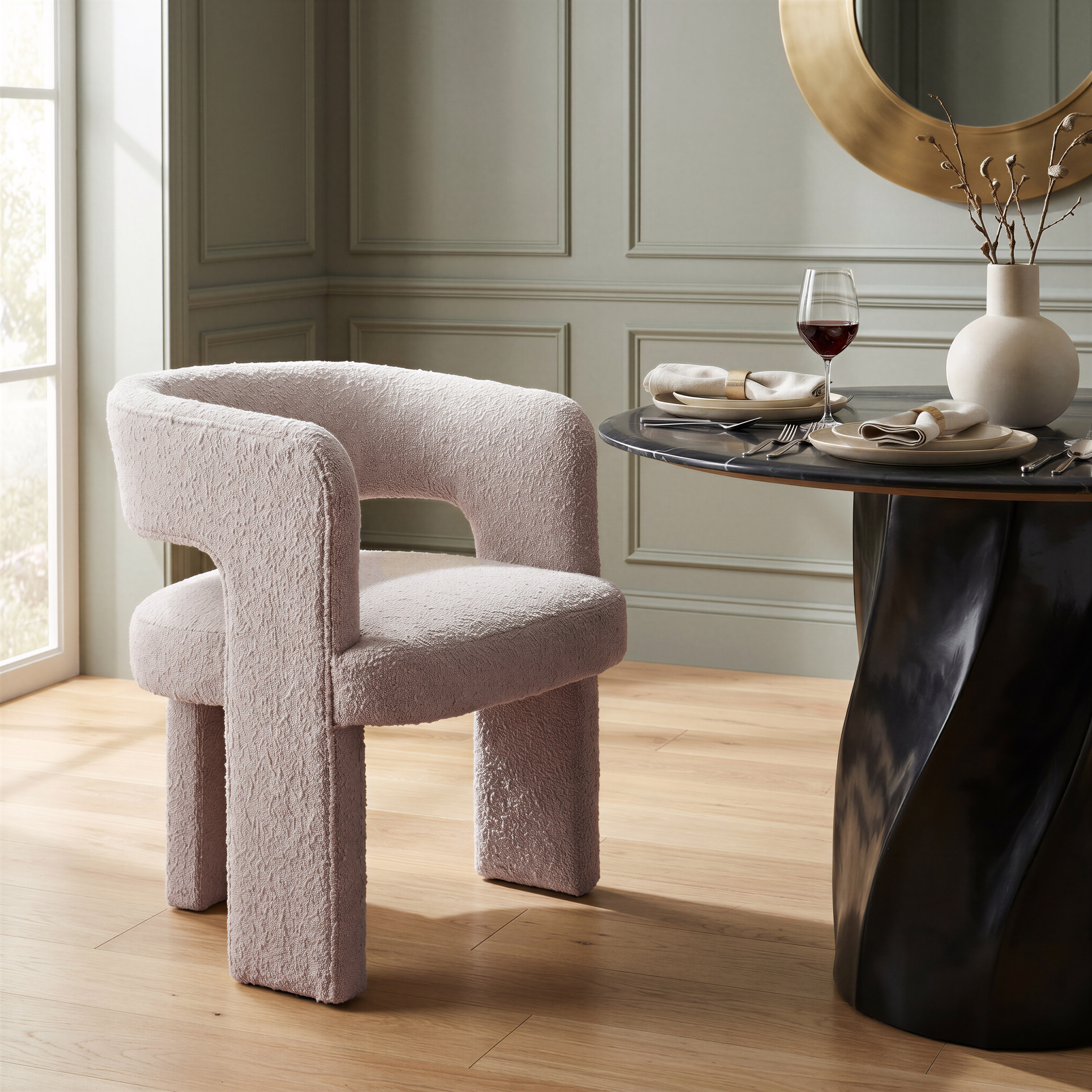 Java Accent Chair Sandy Beige product image