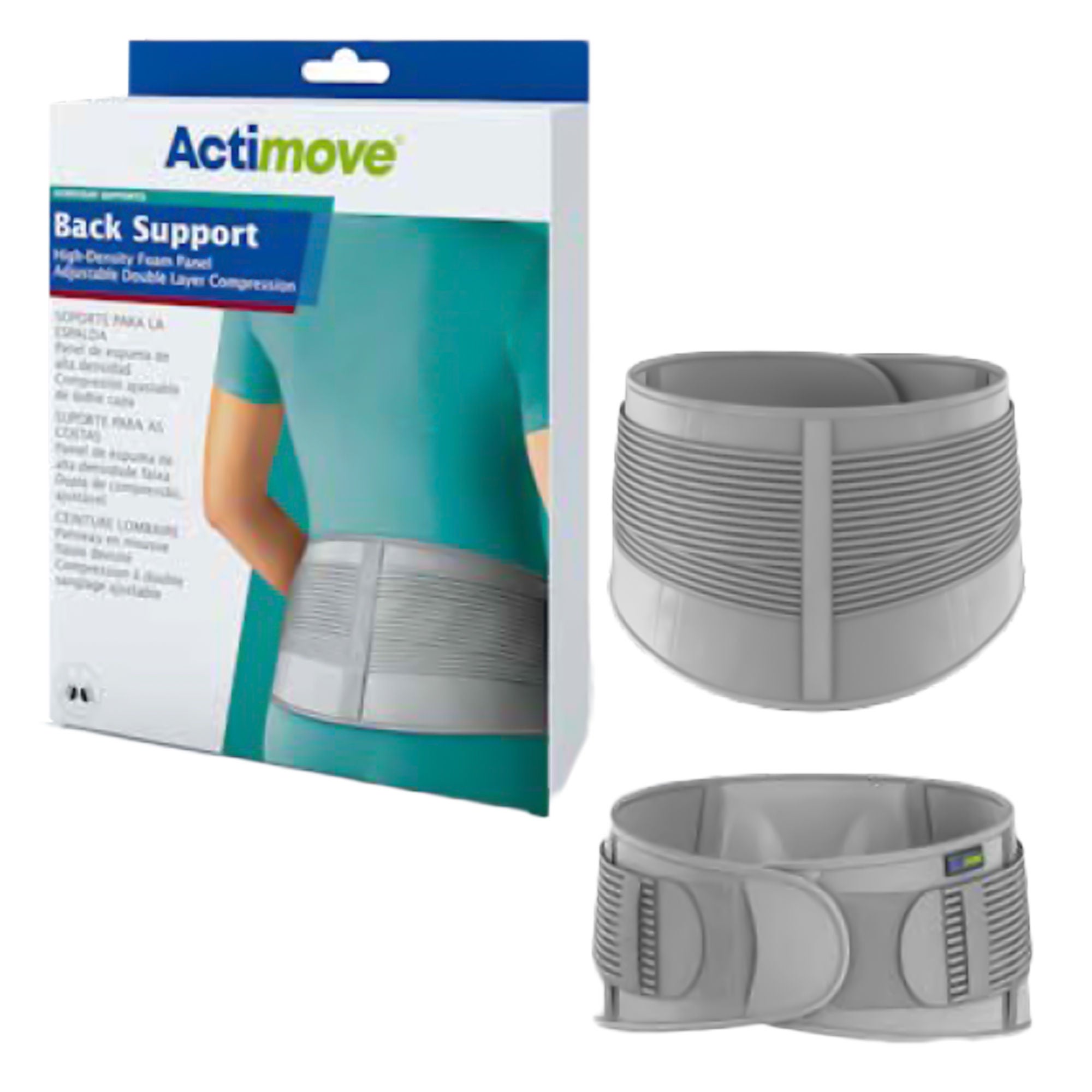 Actimove® Everyday Supports Back Support with Double Layer Compression, S/M